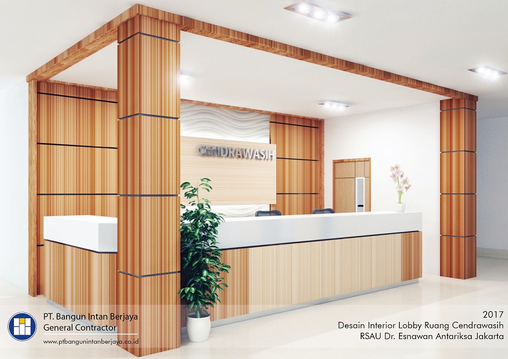 Design 3D Lobby Cendrawasih
